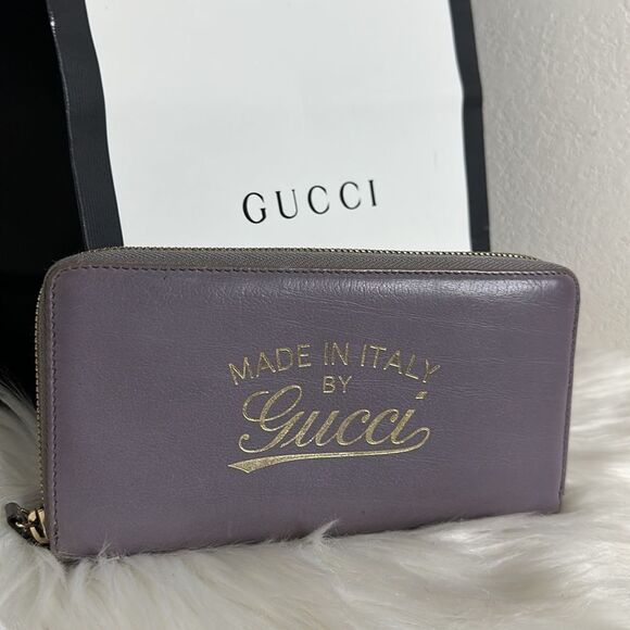 💯Authentic Gucci Zipped Around Long Wallet🍀 - Picture 9 of 15